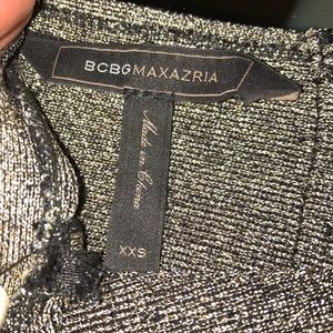 Gold Sparkle BCBG Dress